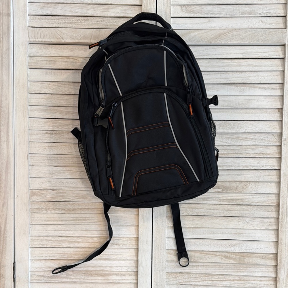 Black Backpack for Men